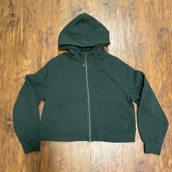 lululemon athletica Tops - lululemon Scuba Oversized Full-Zip Hoodie: Legacy Green, M/L